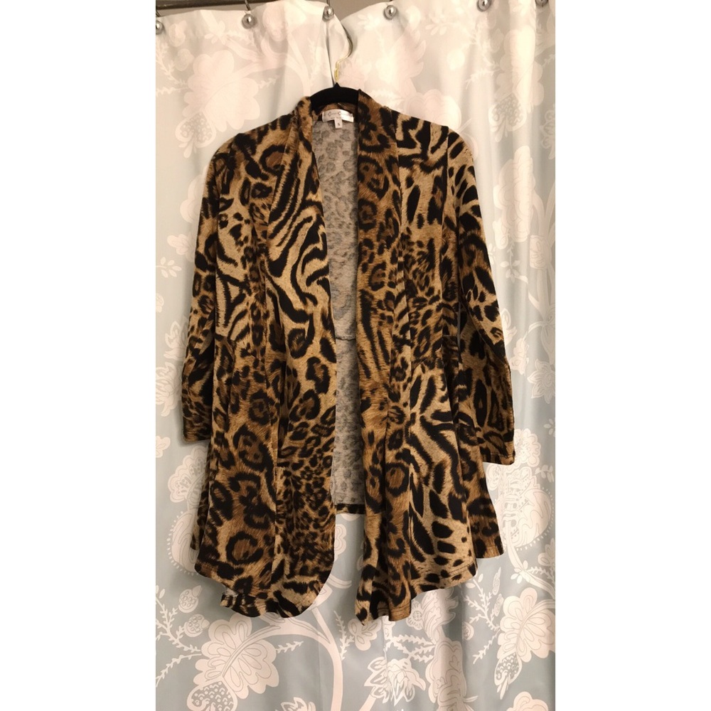 Leopard Print Cardigan